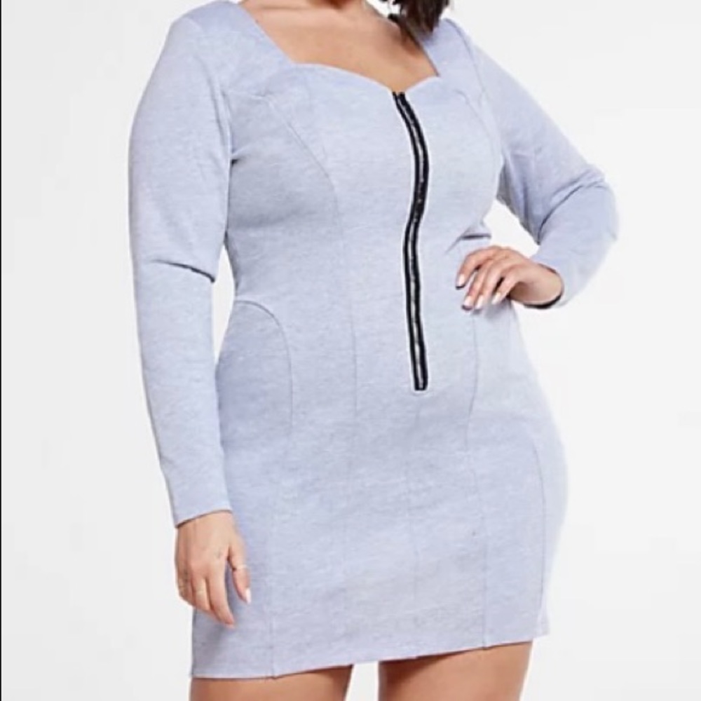 Snap Down Sweater Dress